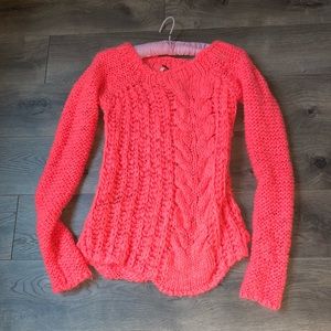 Free People knit sweater